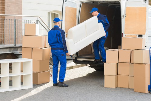 Man and van service handling a small move in London