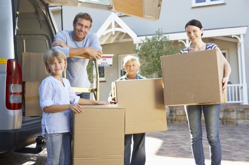 Secure storage boxes for student removals in London