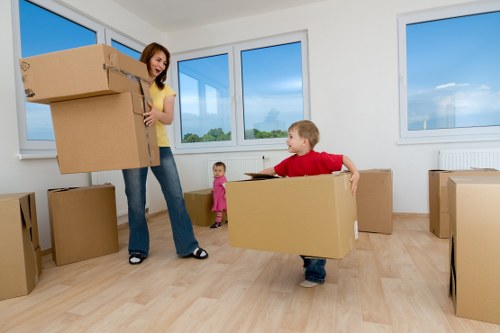 Professional moving truck hire service for London office relocation