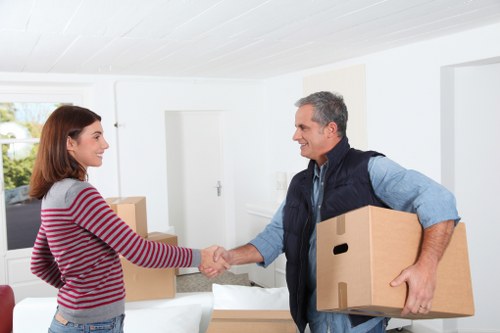 Careful handling of furniture during a London relocation