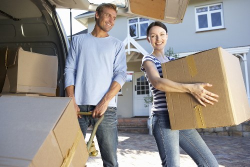 Eco-friendly furniture pick-up in London with reusable items sorted for recycling