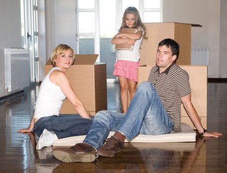 Professional van loading for a London relocation